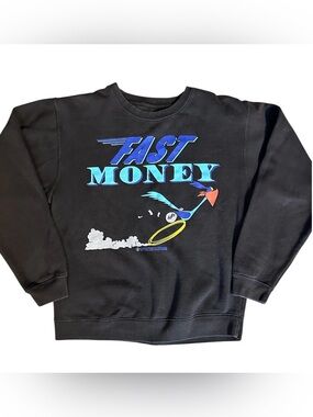 Effectus Clothing “Fast Money” Road Runner Graphic Sweatshirt. Medium